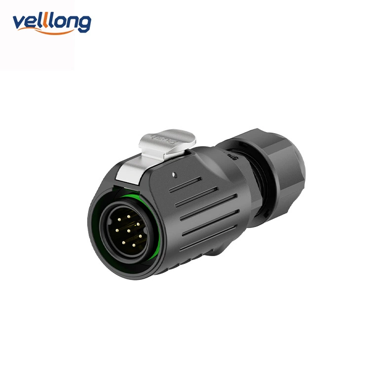 IP68 waterproof power socket connector EW-LP16 panel plastic 2/3/4/5/7/8/9 aviation plug