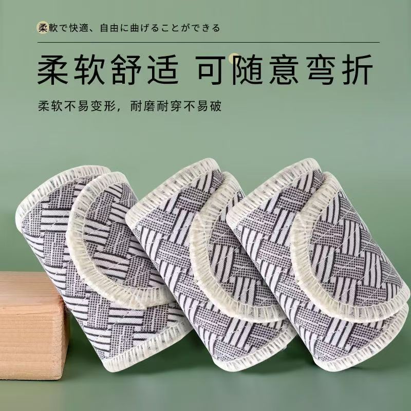 Plantilla de tela de algodón de cuatro estaciones para hombres y mujeres