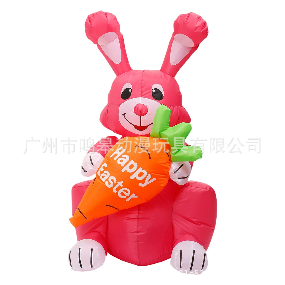 (Cross-border trading), inflatable rabbit, atmospheric decorations for party