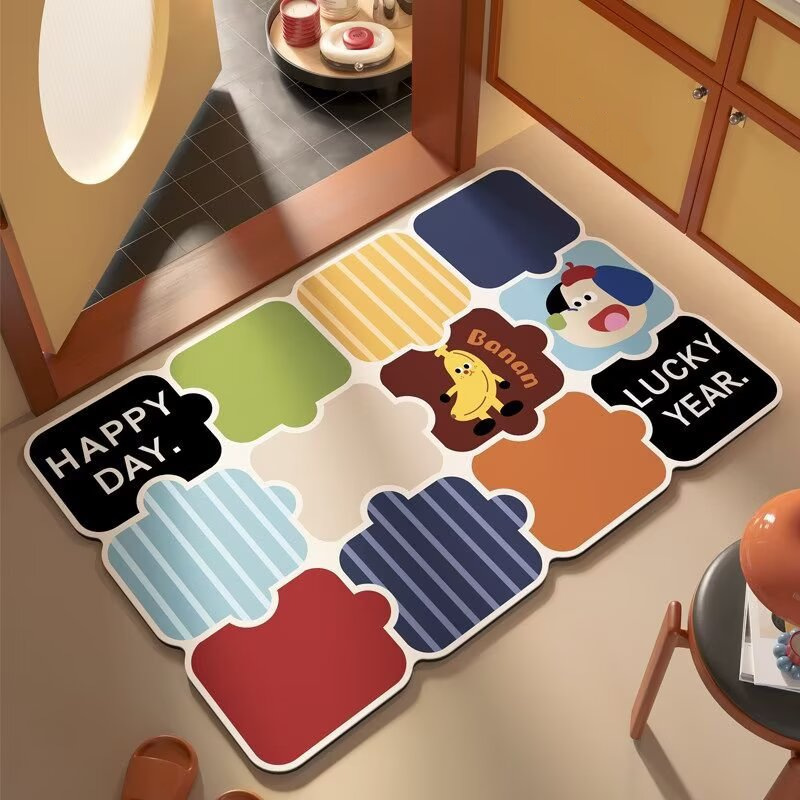 2026 New Model Bathroom Non-Slip Mat, Water-Absorbing Diatomaceous Earth Floor Mat for Home, Quick-Drying Carpet for Bathroom Entrance 2026 New Model Bathroom Non-Slip Mat, Water-Absorbing Diatomaceous Earth Floor Mat for Home, Quick-Drying Carpet for Bathroom Entrance
