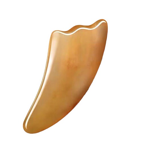 Cow horn scraping board, facial exclusive resin face scraping board, meridian scraping beauty stick, meridian scraping sheet 