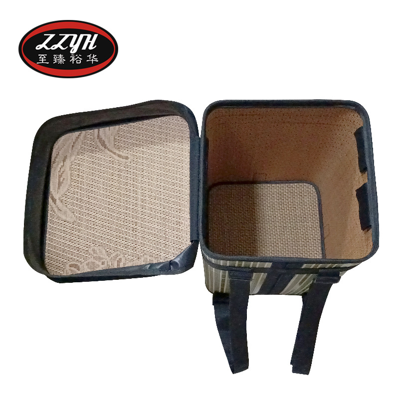 摺疊式雙肩背籃背簍大容量採茶葉背簍採摘筐手工竹背簍竹編農用籃