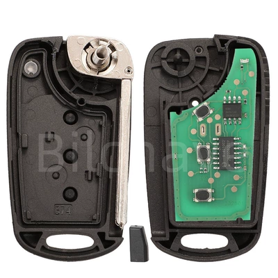 Car Keys 3-Button Kia Rio Folding