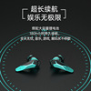 Cross -border new private model M12 wireless Bluetooth headset v5.3 low delay e -sports game TWS colorful LED screen