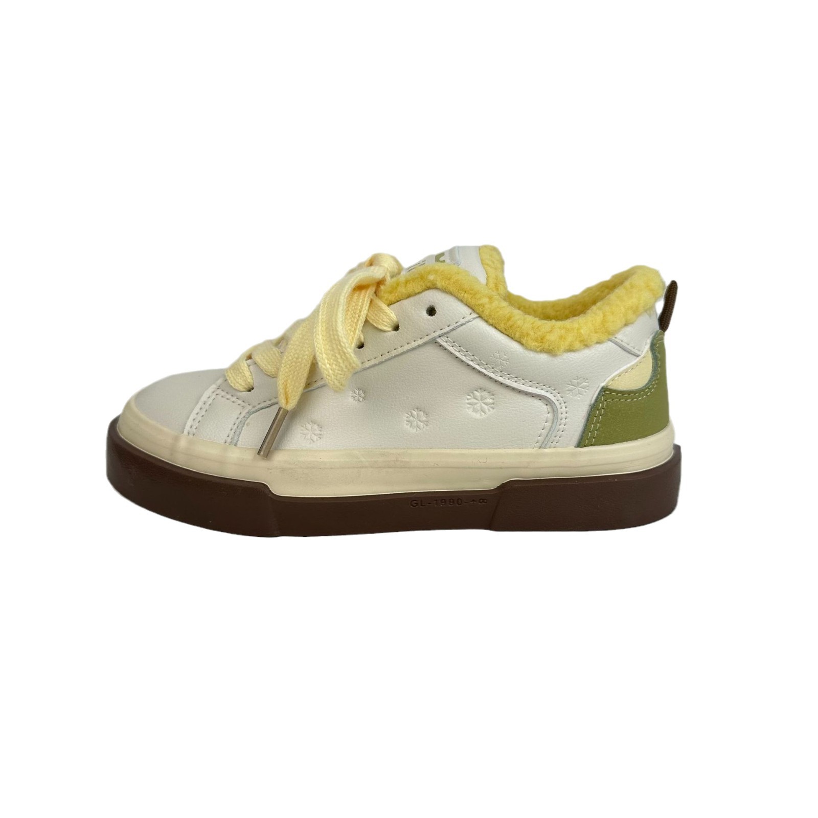 Yuanbo2025 invierno nuevo tipo de zapatos de lana para mujeres zapatos de lona calientes coreanos zapatos de algodón universal