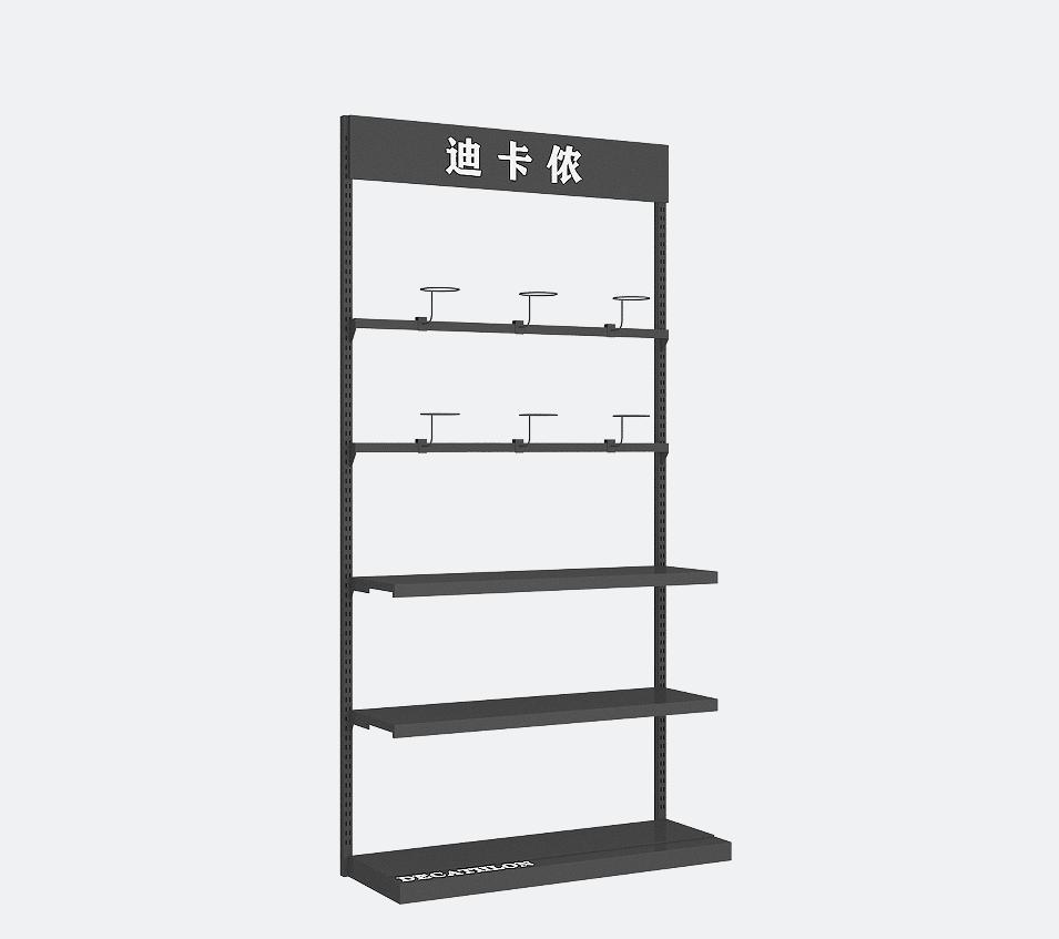 Estante de almacenamiento de nieve de esquí tienda de ropa estante de exhibición estante de exhibición de artículos deportivos estante de exhibición de ropa de hombre