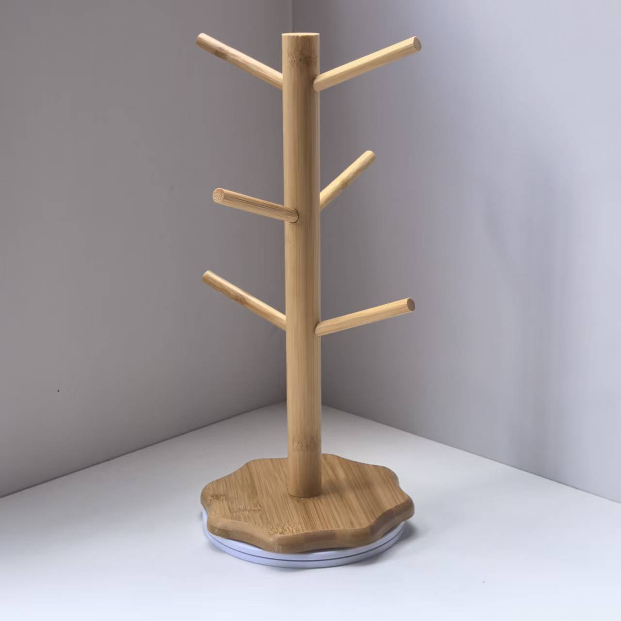 Taza de agua de bambú multifunción llave estante de joyería fábrica venta directa taza de vino marcador de taza de drenaje