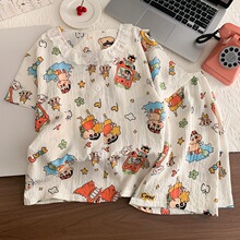 �ļ���ͯ˯��Ů�ƶ���Ůͯ˯�¶��䱡��СŮ�������յ��Ҿӷ���װ