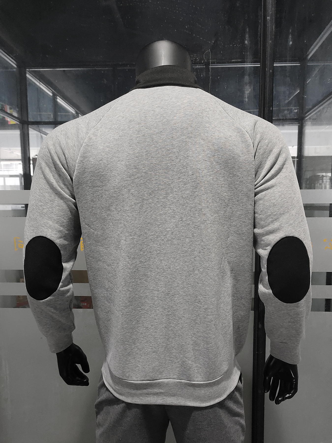 Men's Half Zip Sweatshirt With Stand Collar For Autumn And Winter_voghion.com