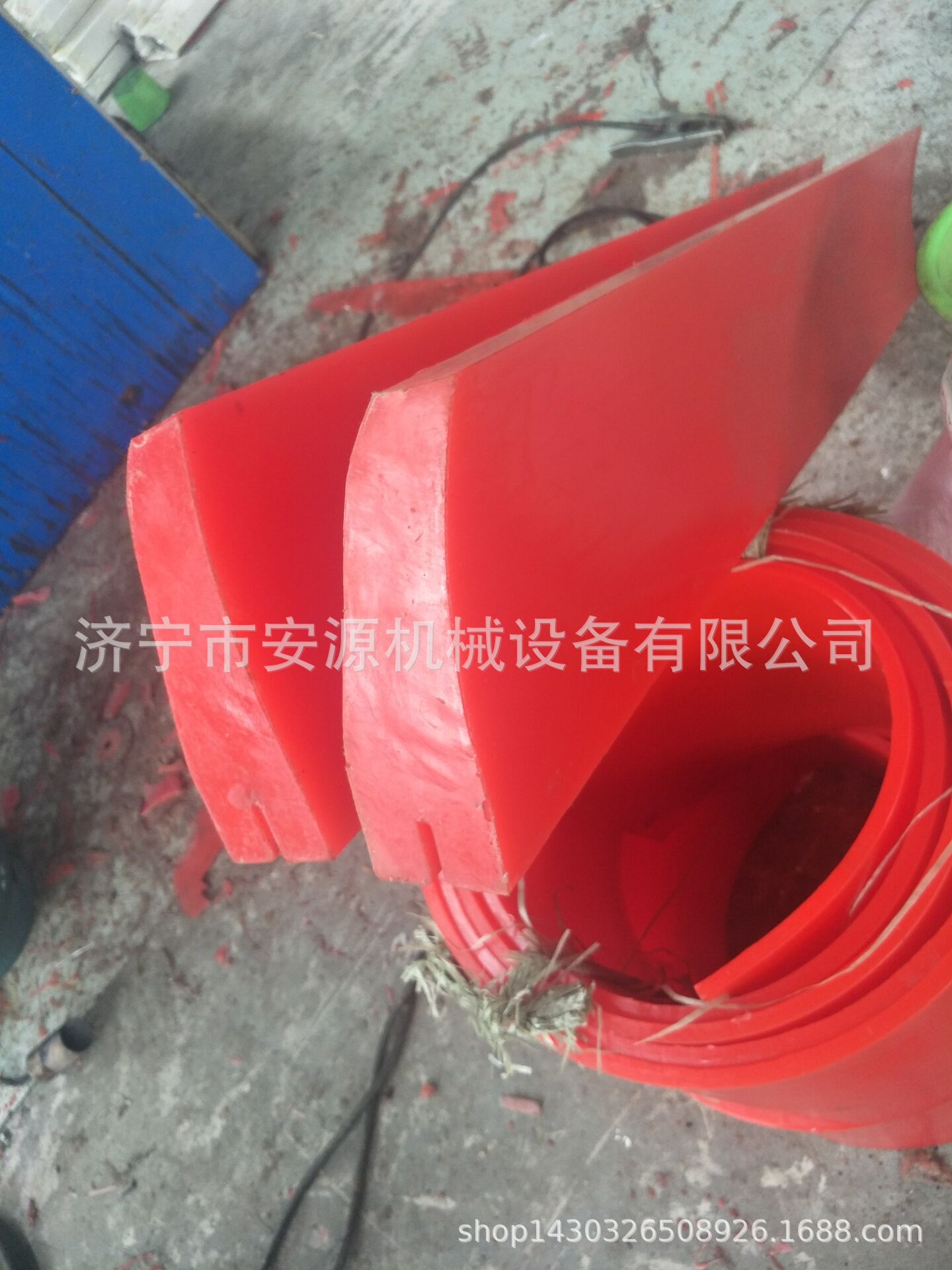 皮带清扫器PU刮板  弹性体刮板  皮带机头H型P型刀头 刮板清扫器