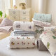 Ins Small Fresh Type A Maternal and Infant Grade Knitted Cotton Summer Quilt Soybean Fiber Children's Summer Quilt Single Double Air Conditioning Quilt Core