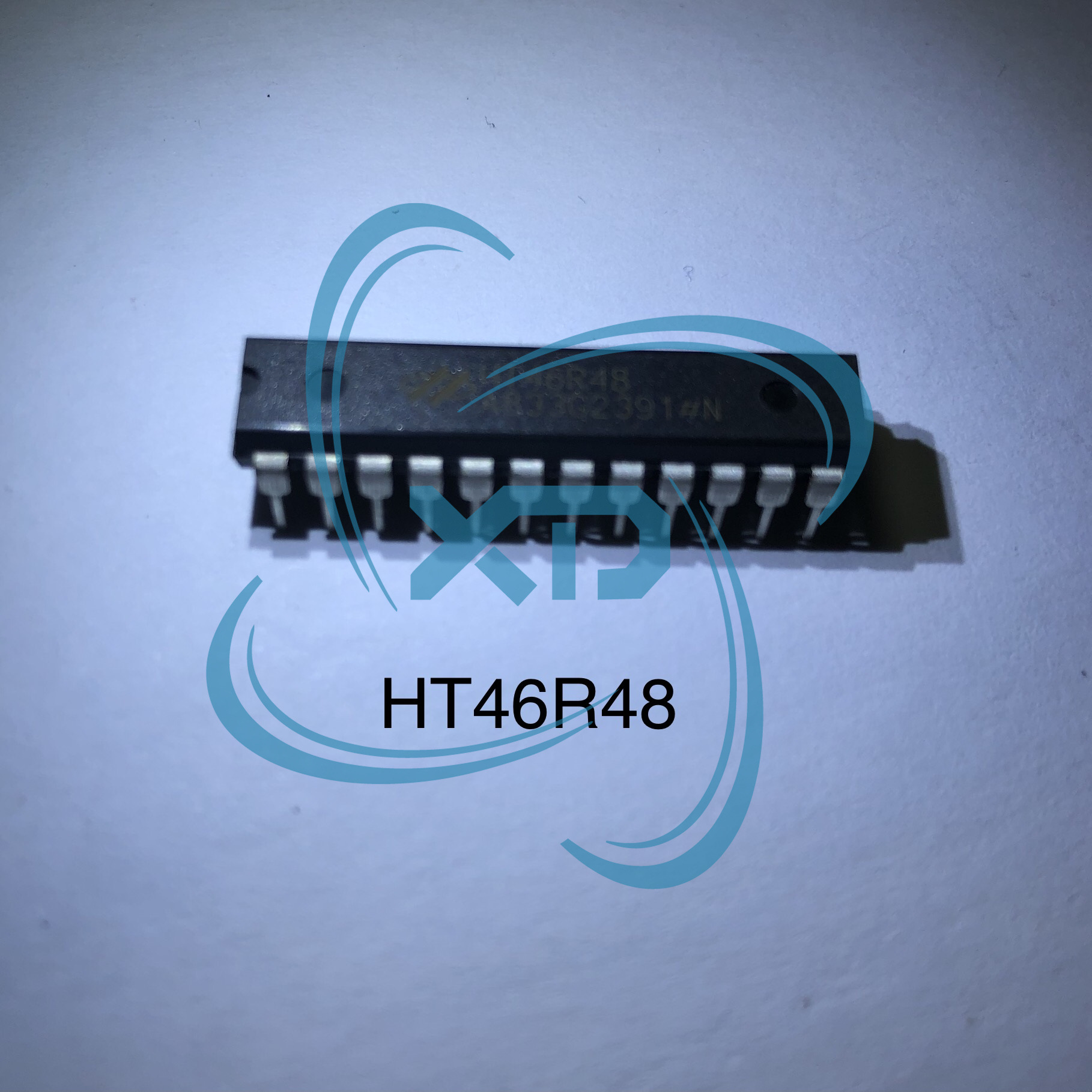 全新原装 HT46R48A 直插DIP-24 经济A/D型八位OTP单片机