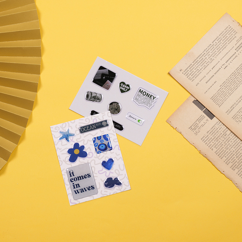 定做环氧树脂透明软硬胶水晶滴胶标牌产品LOGO商标仪器滴塑标贴纸