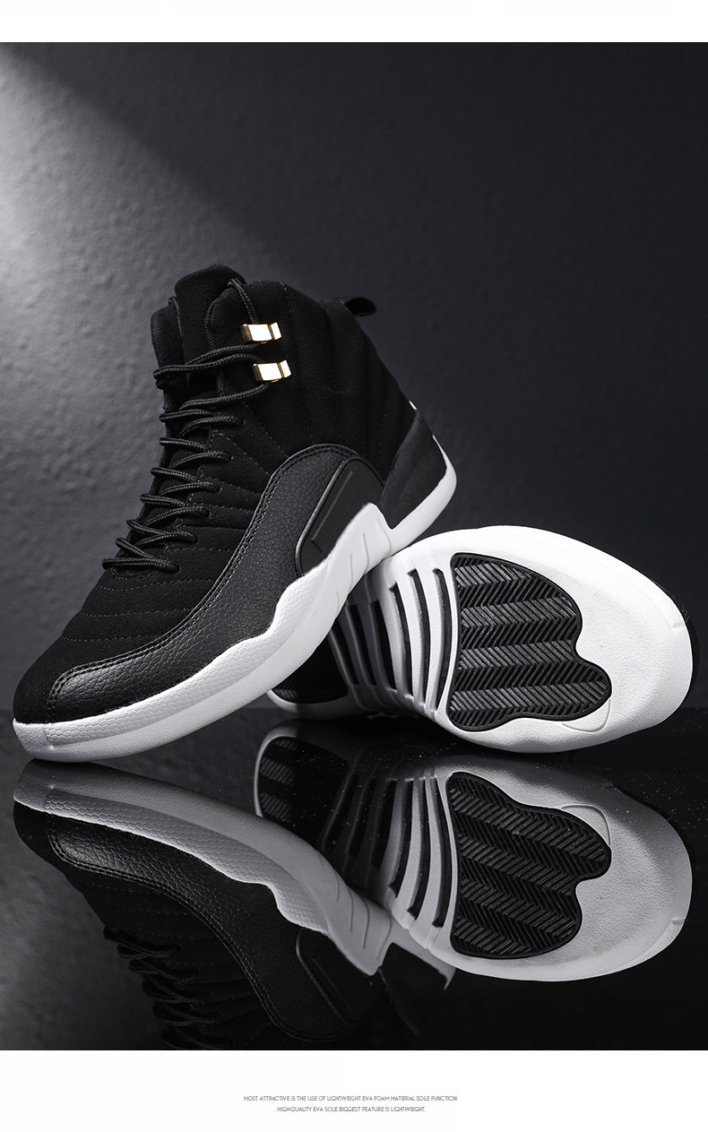 A J12 Basketballschuhe Grenzüberschreitende große Herrenschuhe High-Top-Schuhe Jugendsportschuhe Herren Sporttrainingsschuhe Studenten_voghion.com