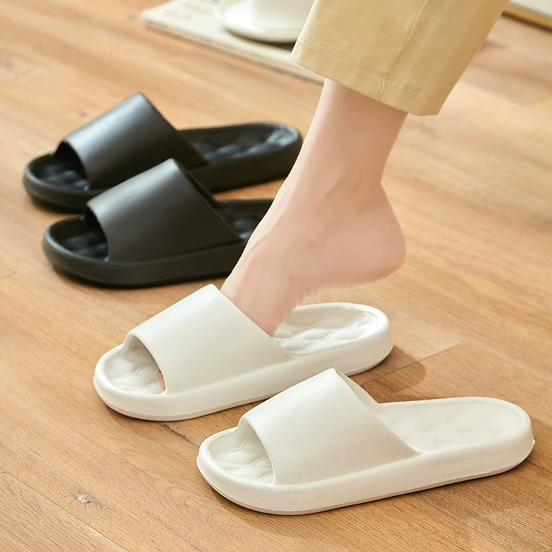 Готовые к продаже оптом мягкие домашние нескользящие EVA-шлепанцы для пар, для купания и ванной комнаты, для супермаркетов