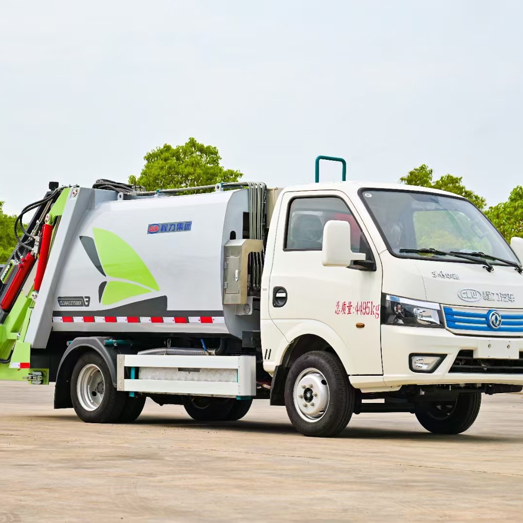 New Energy Pure Electric 10-Cubic-Meter Garbage Collection Vehicle Has Low Cost, Green Environmental Protection and Intelligent Operation