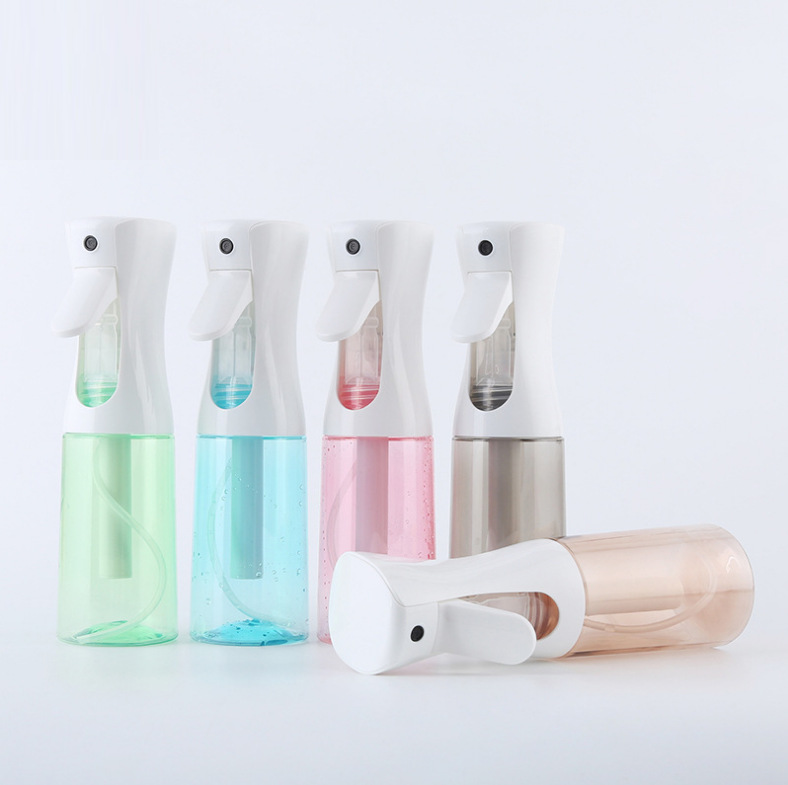 En stock niebla fina de alta presión botella de pulverización continua desinfección de alcohol regadera peluquería jardinería Maquillaje Hidratante sub-botella