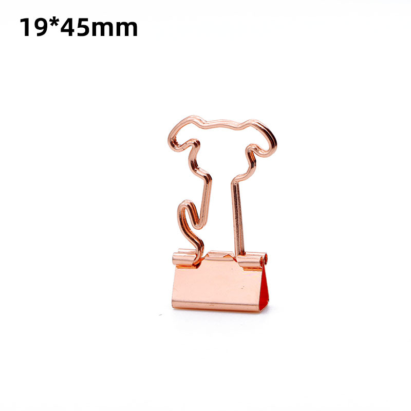 19mm 로즈 골드 강아지