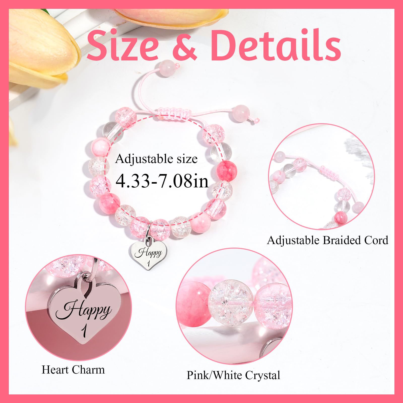 Individual bracelet, postcard