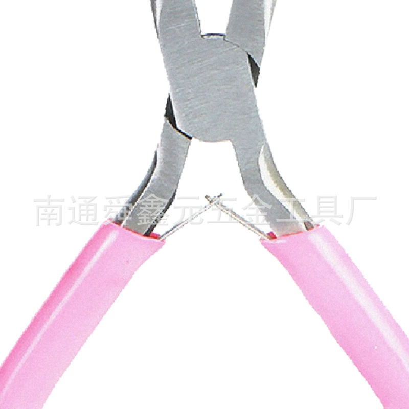 Fuchsia small needle-nose pliers handmade, universal jewelry, 4.5inch