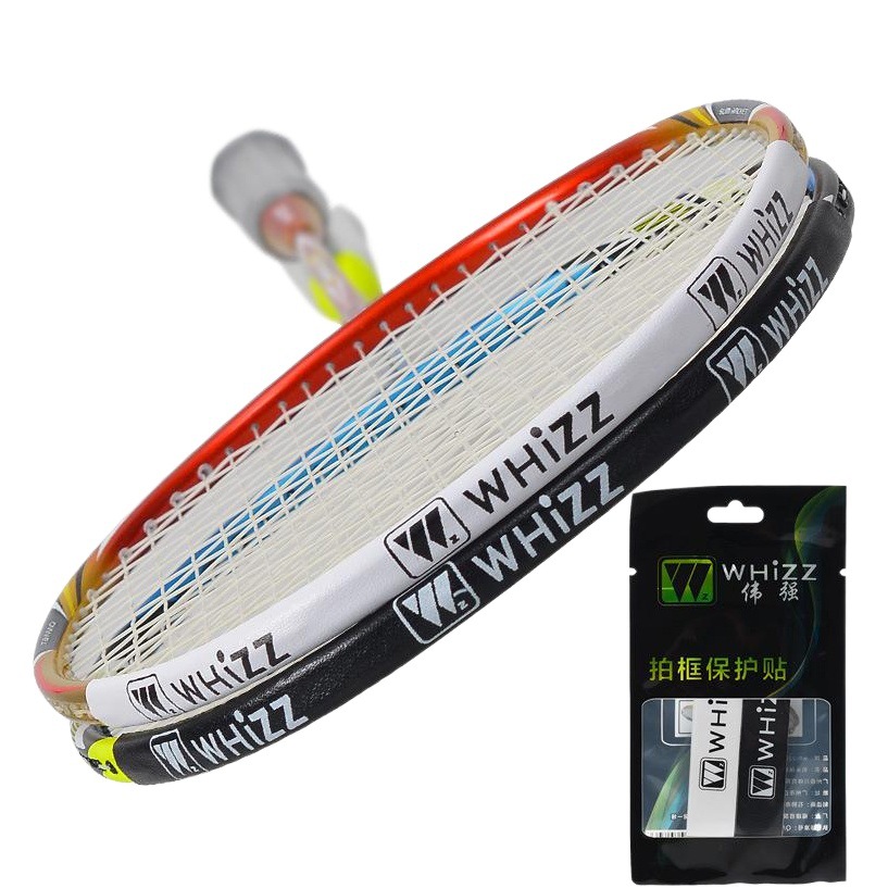 Pegatinas de protección de la cabeza de la raqueta de bádminton [1 Paquete 2 piezas] resistente al desgaste duradero resistente al desgaste resistente a los arañazos fábrica al por mayor