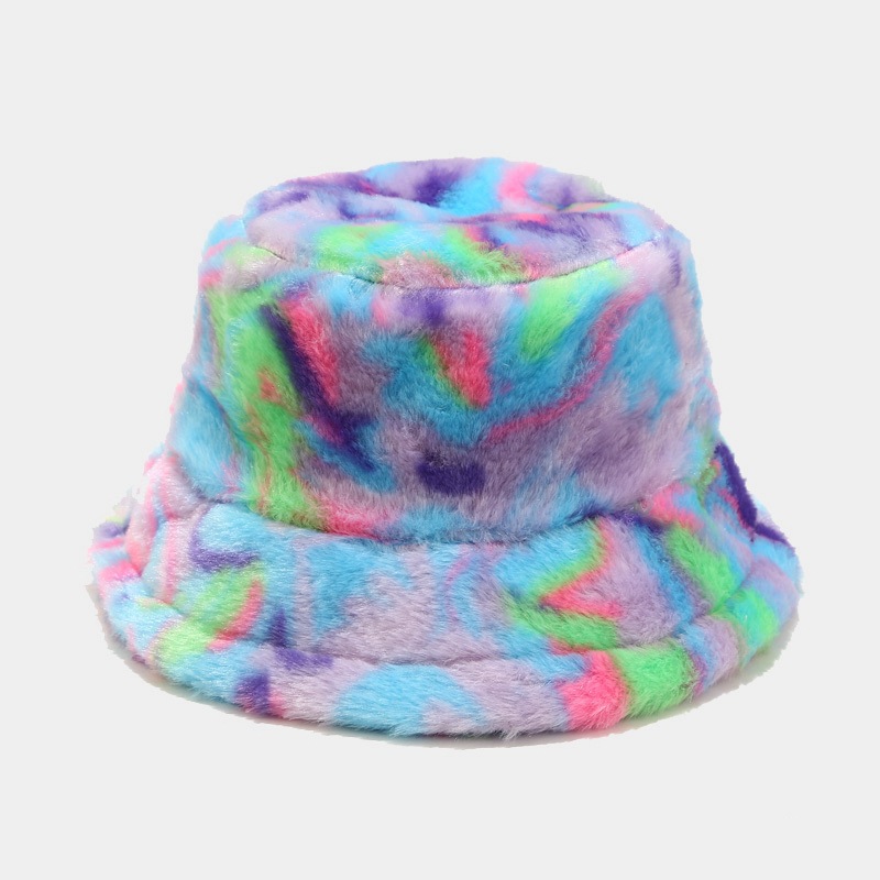 Unisex Modern Style Color Block Big Eaves Bucket Hat display picture 1