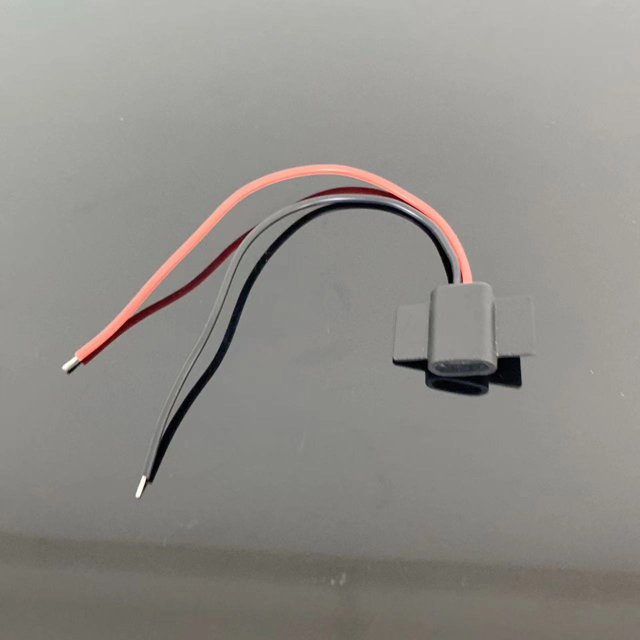 Factory Direct Sale Car Sewn TYPE-C Female Head Charging Cable, Suitable for Heating Products Bag Mother Socket Power Cable