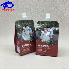 350ML富氢水袋异型铝箔吸嘴袋不老莓果汁四边封包装袋吸嘴袋