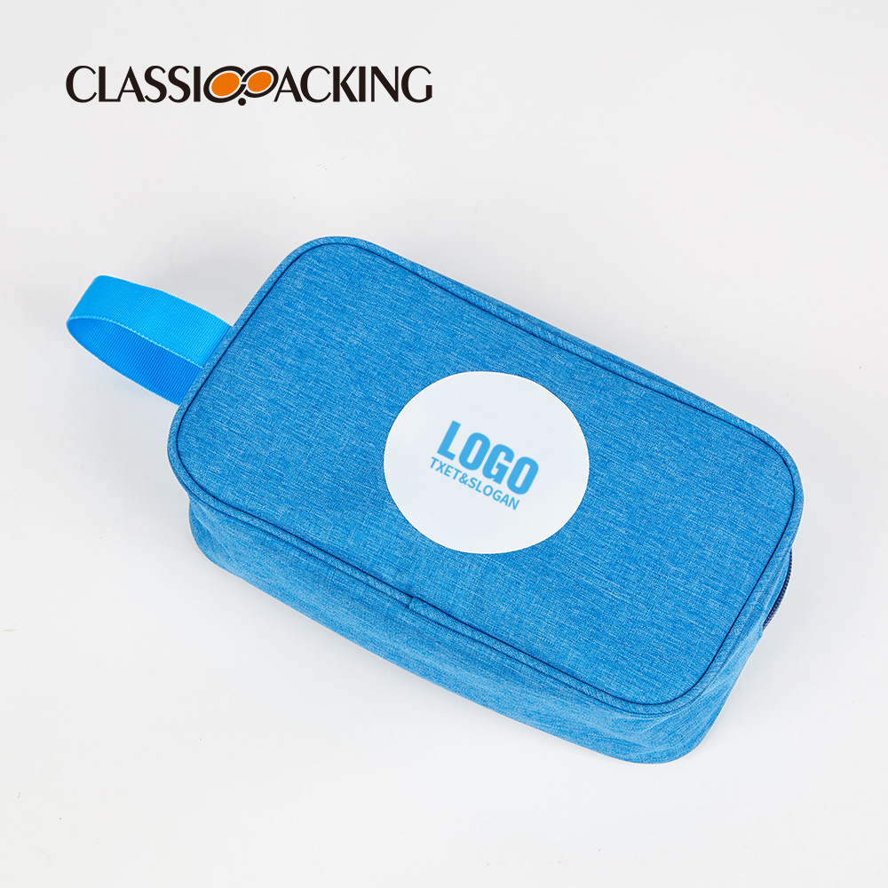 Fabricante de nueva bolsa de belleza logotipo impreso de gran capacidad producto de cuidado de la piel bolsa de almacenamiento multifuncional bolsa de cosméticos portátil