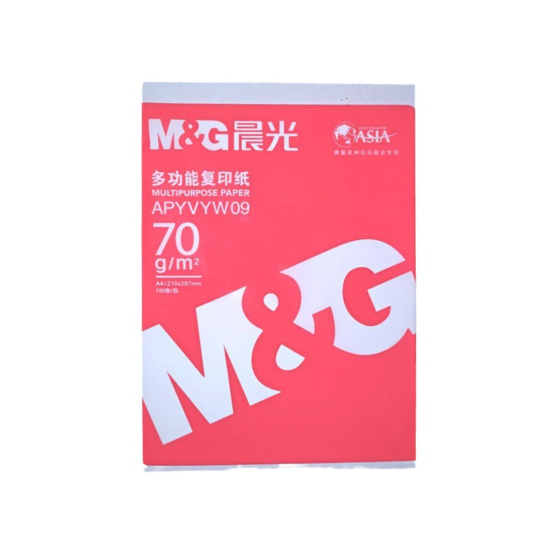 A4 종이 백서 복사 용지 70G 인쇄 용지 초등 및 중등 학교 학생들의 초안 용지 80G 컬러 두껍게 된 사무용품