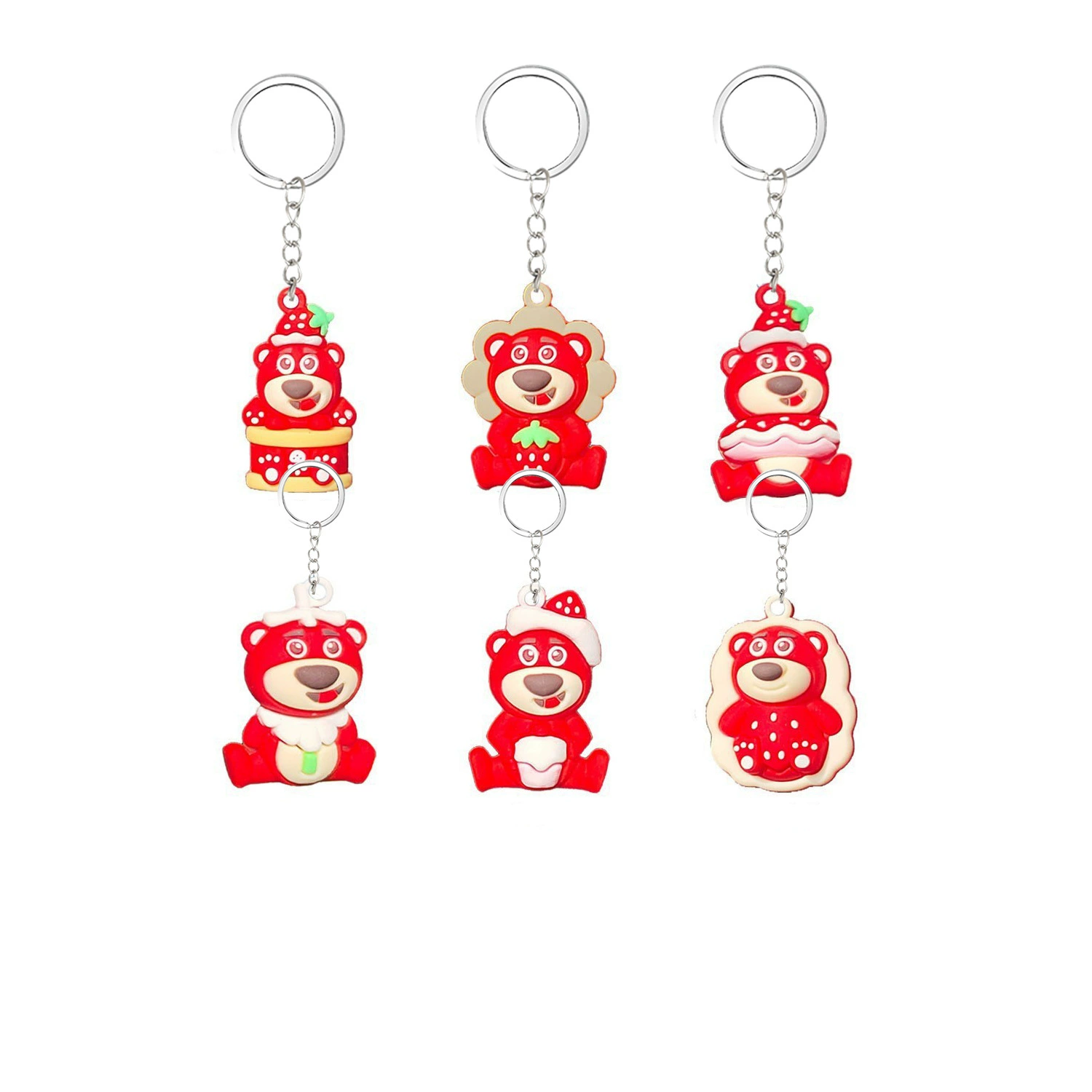 Keychain for students, toy, doll with accessories