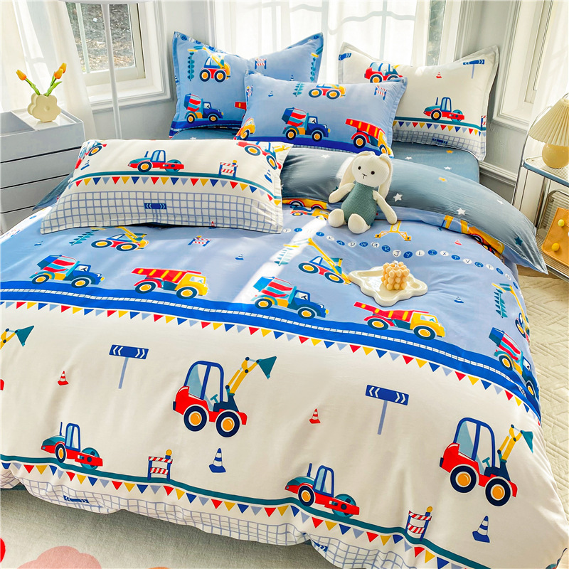 50x200x230 colcha de cama de algodón de una sola pieza de dibujos animados 00 colcha de algodón de un solo niño dinosaurio