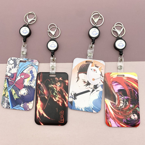Cartoon door card, ID card holder, bus card holder, student campus card holder, meal card holder, factory badge, work badge, simple double-sided