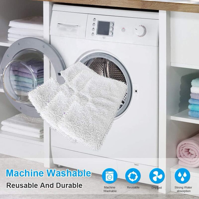 Suitable for Shark Steam Mop Pocket Mop Cloths S3500 Series, S3501, S3601, and Other Models