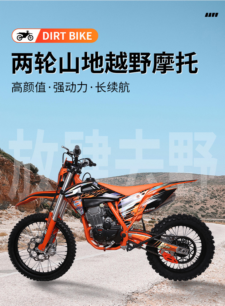 Cross-Border Export of Mountain Off-Road Motorcycles Stn/X6/Pr300, Medium-Sized High-End Racing Bikes Suitable for Both Girls and Boys
