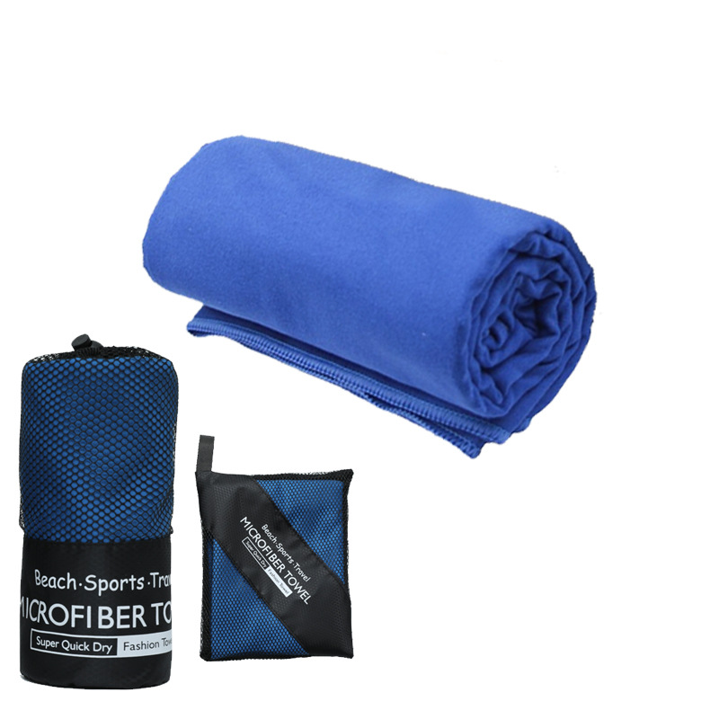 Toalla de microfibra de doble cara, de secado rápido, 10A/7A, antibacteriana opcional, absorbente, específica para deportes, portátil, para fitness y playa