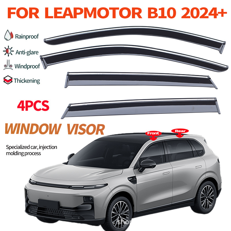 Suitable for Leapmotor B10 Window Visor Leapmotor B10 2024+ Window Visor