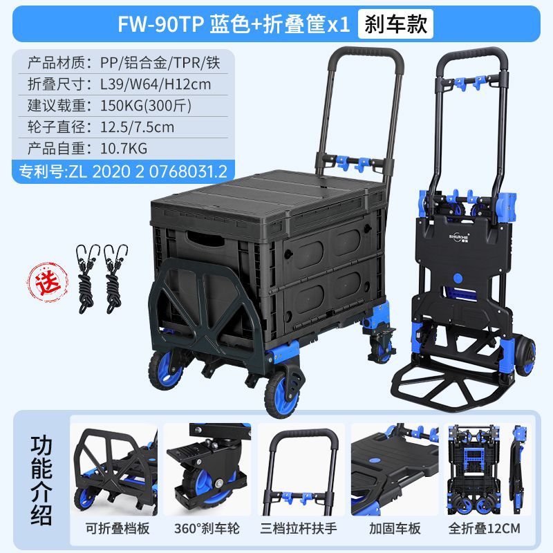 블루 브레이크 모델 + 접이식 상자