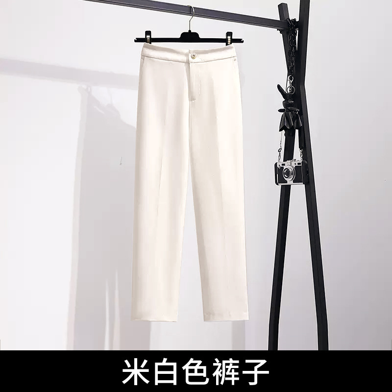 职业女裙套装米白色高端西装外套女西服时尚酒店经理美容师工作服|undefined