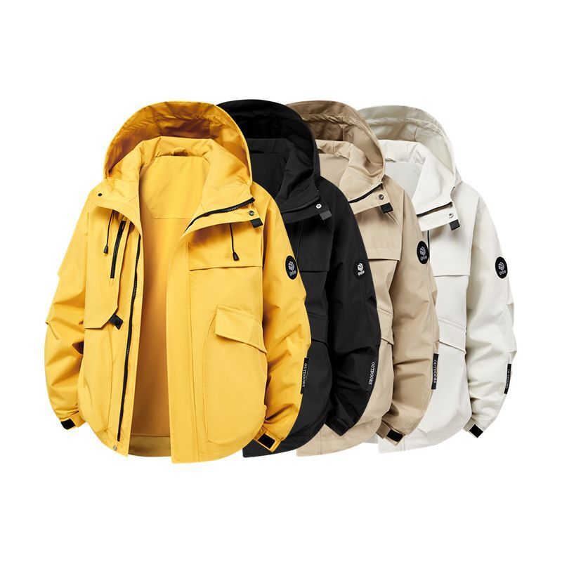 New Outdoor Leisure Jacket Windproof and Waterproof Couple Jacket Xizang Travel All-Weather Mountaineering Clothing