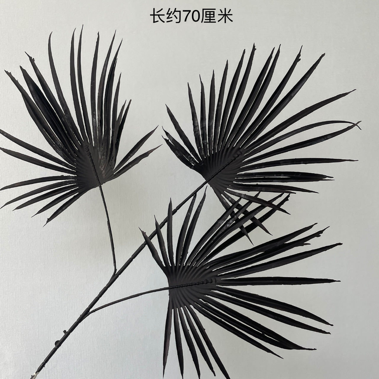 해바라기 잎 포크 3개