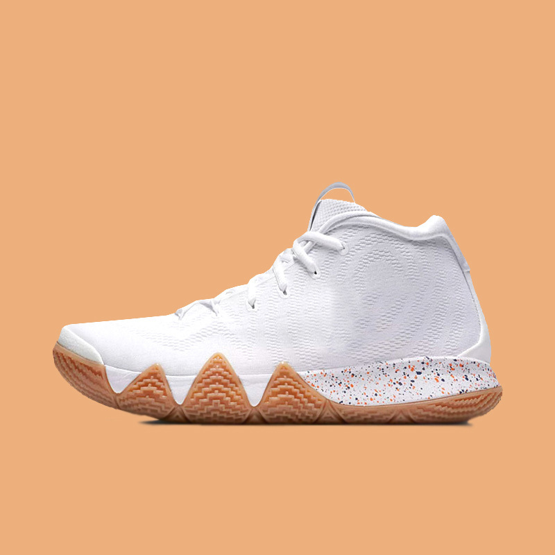 Kyrie 4-Generation Air-Cushioned Practical Basketball Shoes Kyrie Uncle Drew Basketball Men's Shoes Unisex Ncaa Black and White Halloween Edition Kyrie 4-Generation Air-Cushioned Practical Basketball Shoes Kyrie Uncle Drew Basketball Men's Shoes Unisex Ncaa Black and White Halloween Edition