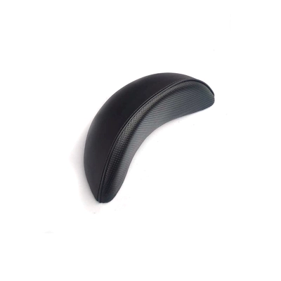 Standard Little Turtle Backrest Armrest Little – Motorcycle tail - one-crescent-black-backrest