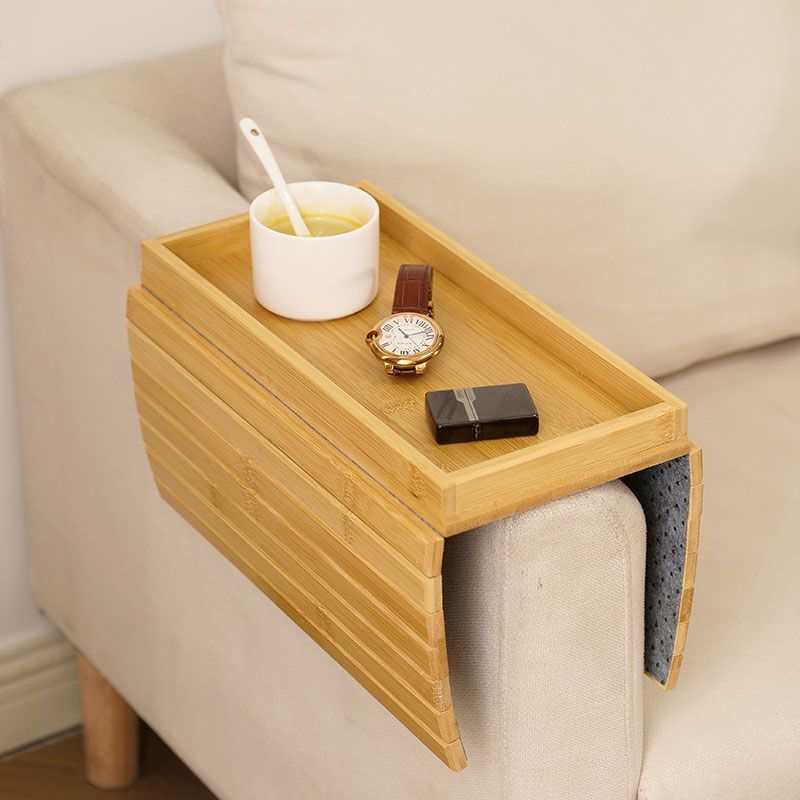 Multi-escena reposabrazos plegables bandeja de mango antideslizante control flexible porta tazas de diseño de almacenamiento de bocadillos inteligente