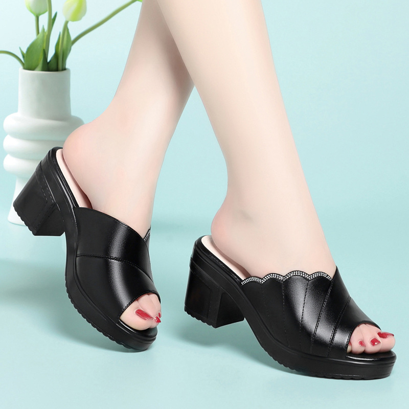 블랙 힐 높이 7cm