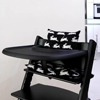 Ins Korean-style cartoon baby growth chair cushion suitable for children's dining chairs, back cushion for eating, anti-dirty chair cushion