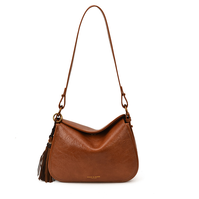 Retro 2025 invierno nuevo estilo de alta sensación de moda bolso de hombro de moda bolso pequeño de tendencia de mujer de viaje versátil bolso de mochila