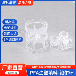 Pfa Ball Ring Packing Cooling Tower Purification Tower Polypropylene Packing Drainage Cap Pfa Injection Molding Packing Ball Ring
