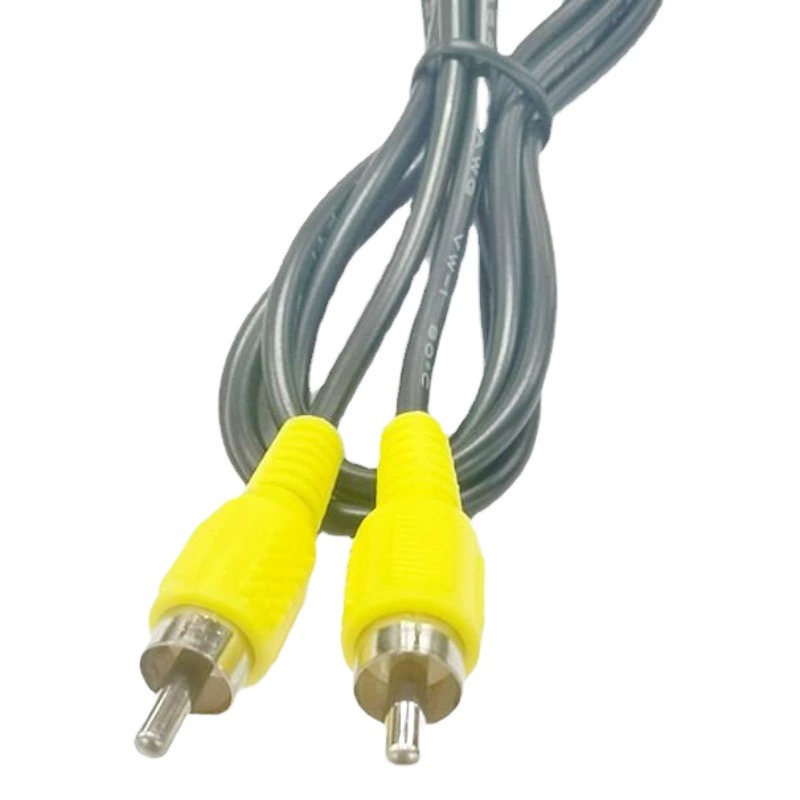 Цифровой аудио- и видеокабель RCA с разъемом «папа» для проектора, коаксиальный AV-кабель, оптоволоконный кабель RCA для телеприставки