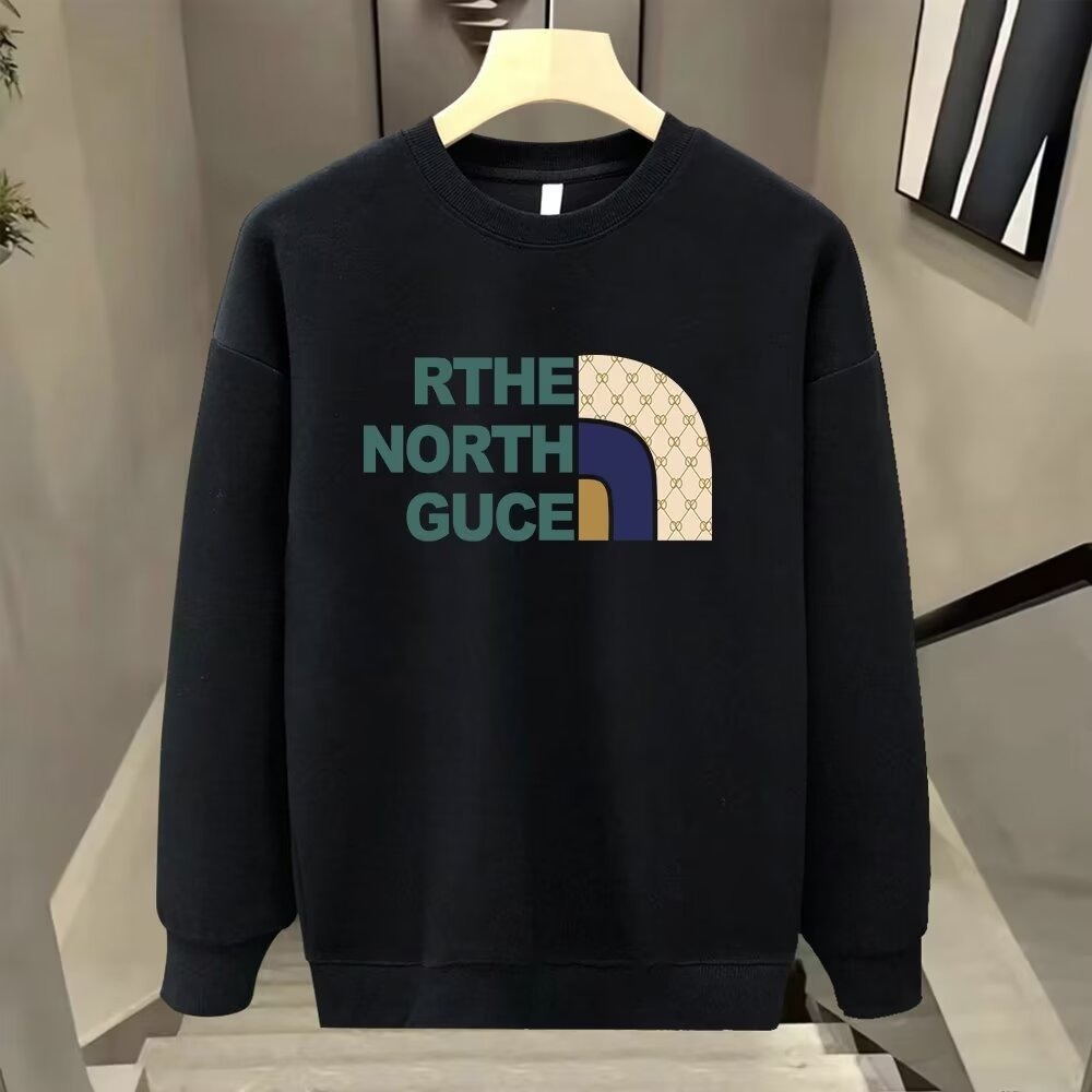 [10% Off Zone] Selected Men's Sweatshirts for Autumn and Winter - Heavyweight Loose Fit Base Layer Tops, Crew Neck, Long Sleeve